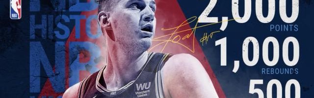 约基奇单季里程碑前无古人 竞逐MVP他愿顺其自然